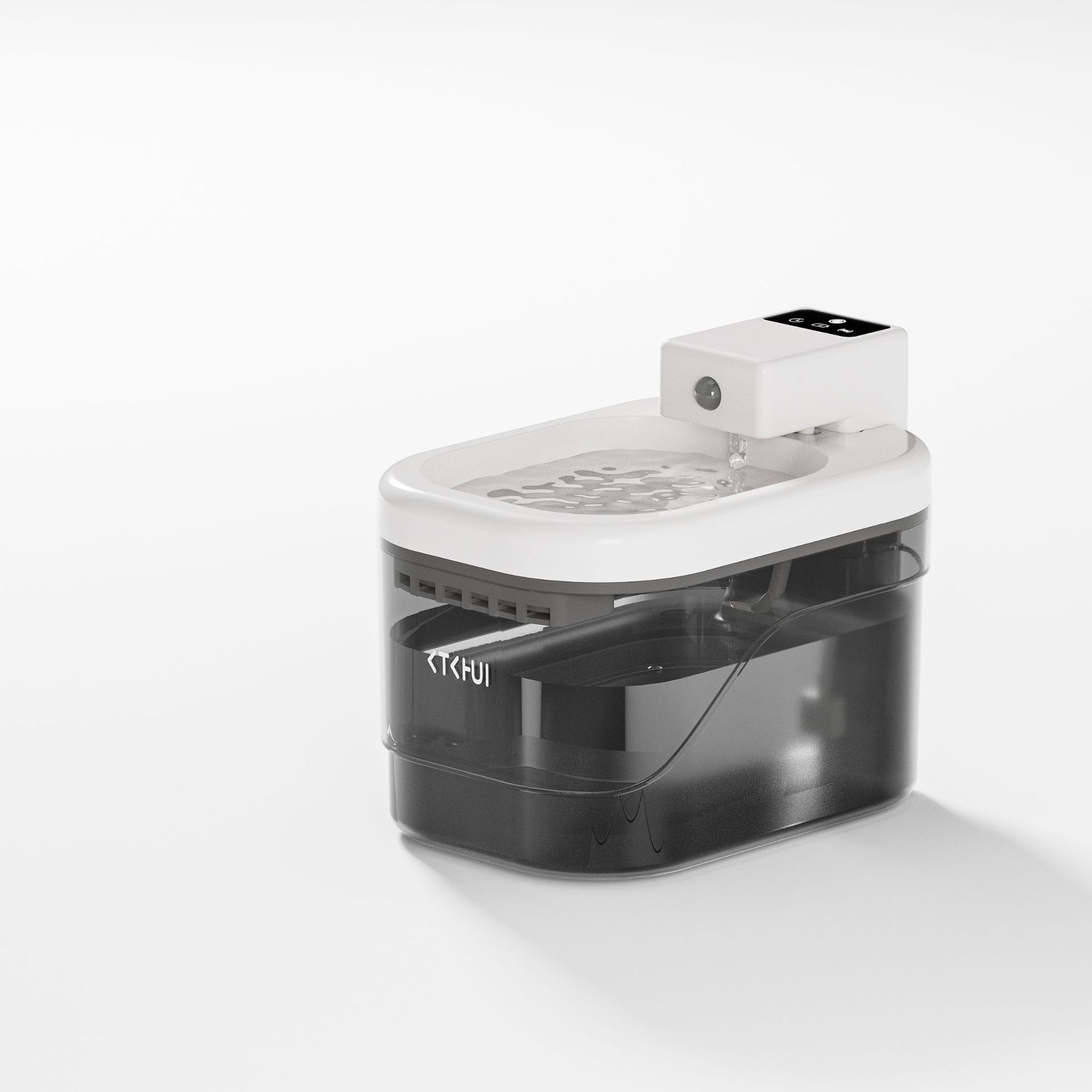 Smart Sensor-Activated Quiet Filtered Automatic Pet Water Fountain photo 3