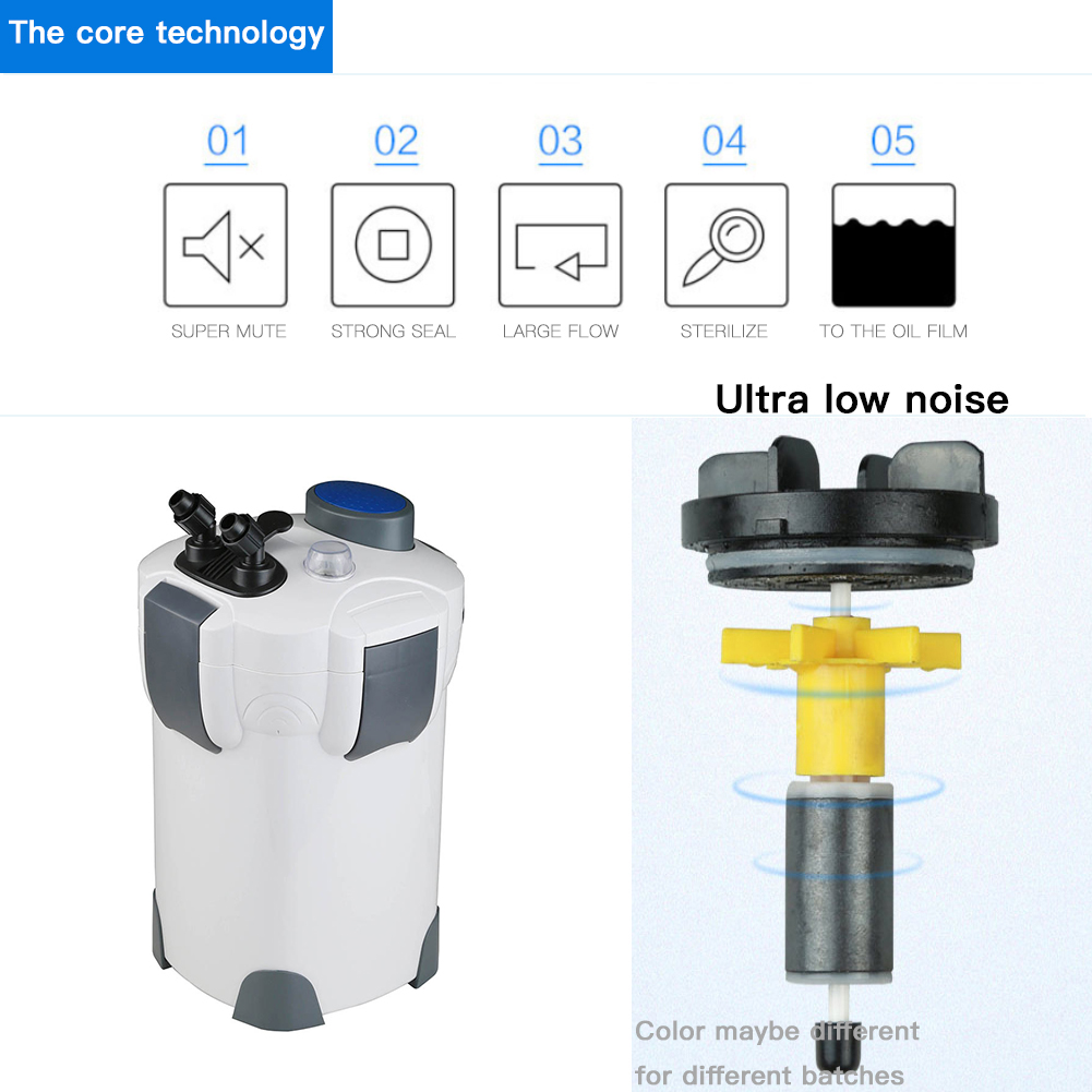 External Filter Aquarium UV Lamp Water Purification And Algae Removal photo 7