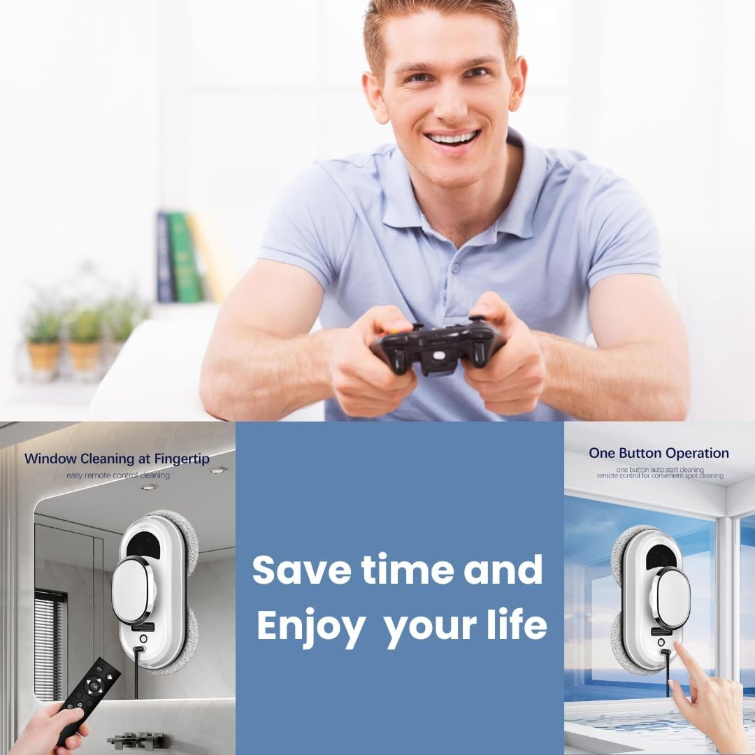 Window Cleaning Machine Intelligent Window Cleaning Robot Automatic Electric UK photo 2