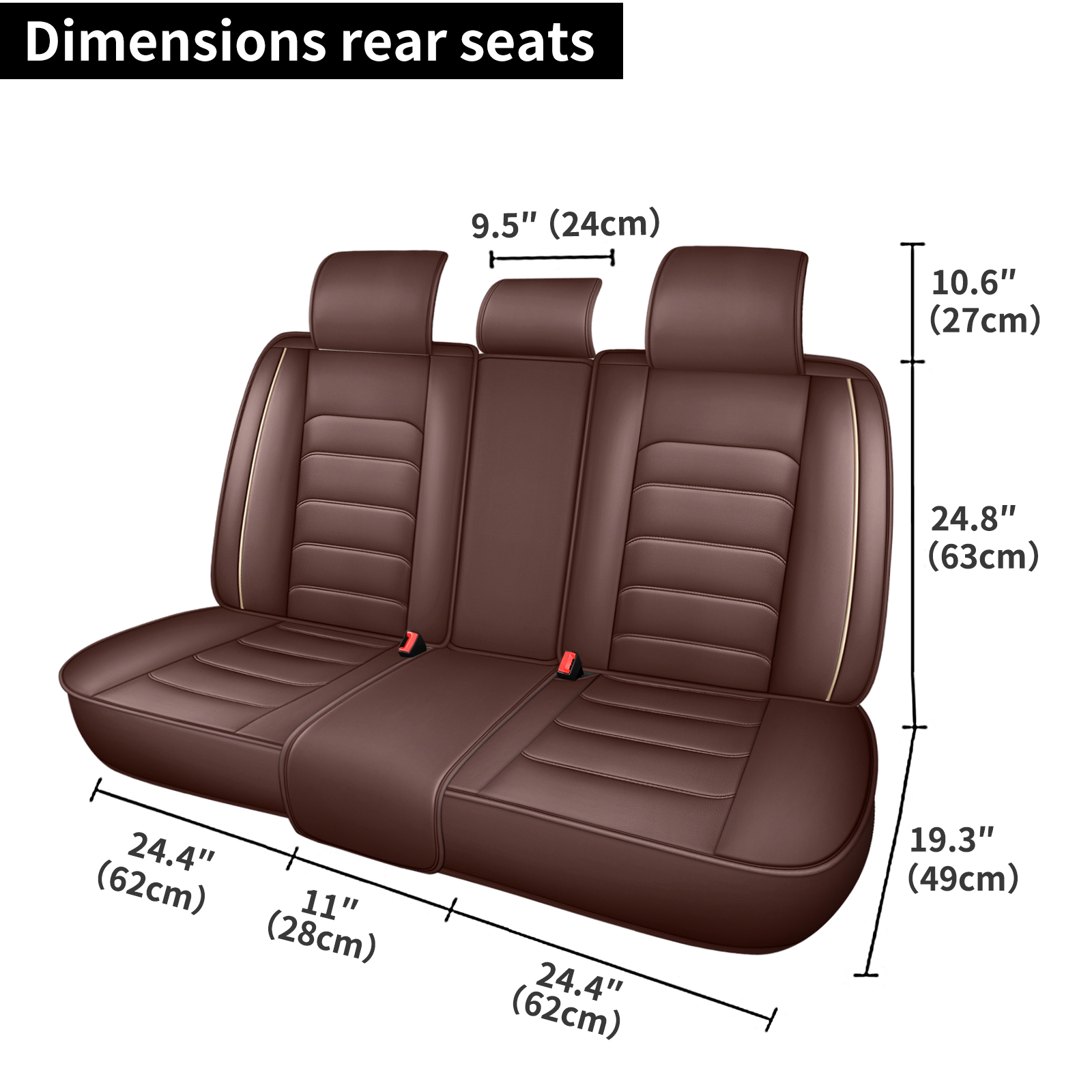 Model 2601, New-style Full-coverage Racing-look Seat Covers photo 5