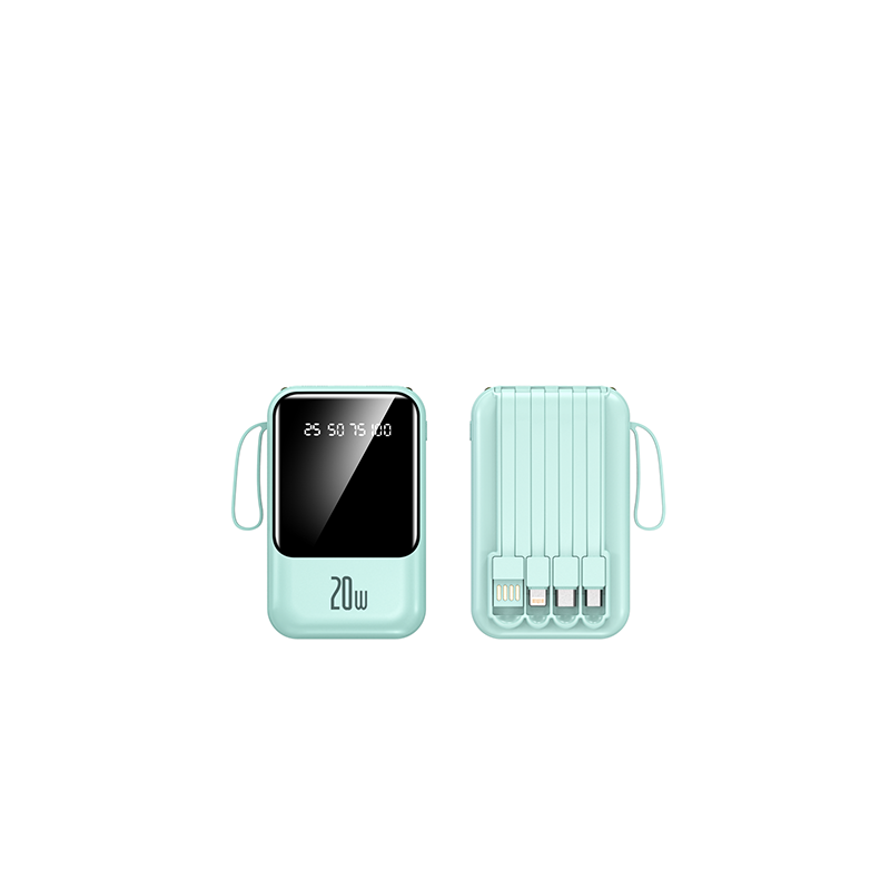 KP-720 Best-selling 8000mAh High-capacity Power Bank With Digital Display And Fast Charging 3C Certified In Stock photo 4