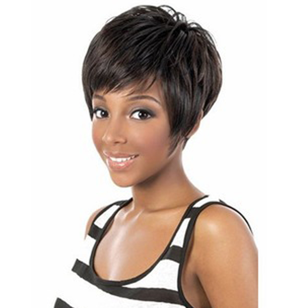 Women's Short Curly Synthetic High Temperature Wig photo 2