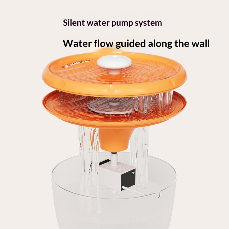 Pet Water Dispenser Cat Water Dispenser Flow Filter Automatic Water Feeder Pet Supplies Wholesale photo 8