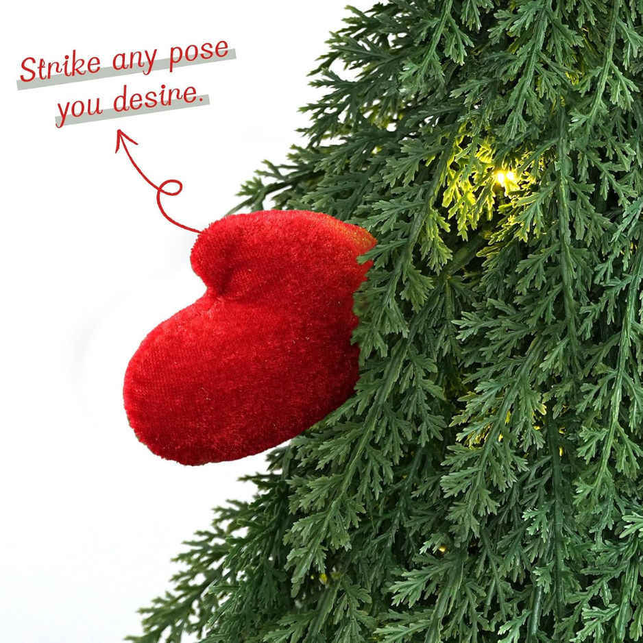 Christmas Decor, 2 Pack Christmas Gnome Topiary Trees, 32 And 27 Inch photo 3