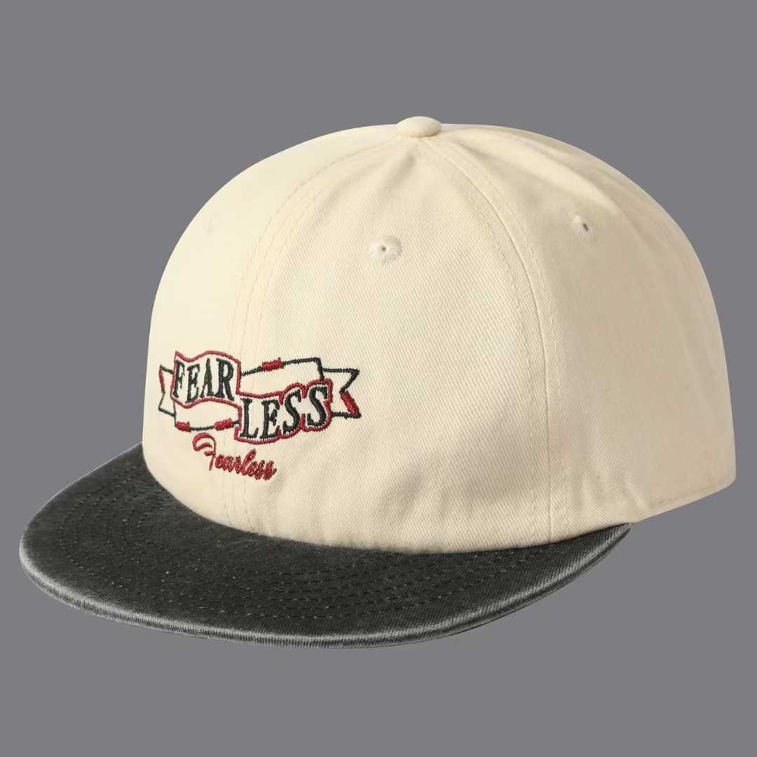 Street Casual Vintage Distressed Multi-color Brimmed Embroidered Letter Flat-brim Baseball Cap For Men And Women, Suitable For Commuting And Daily Outings. photo 4