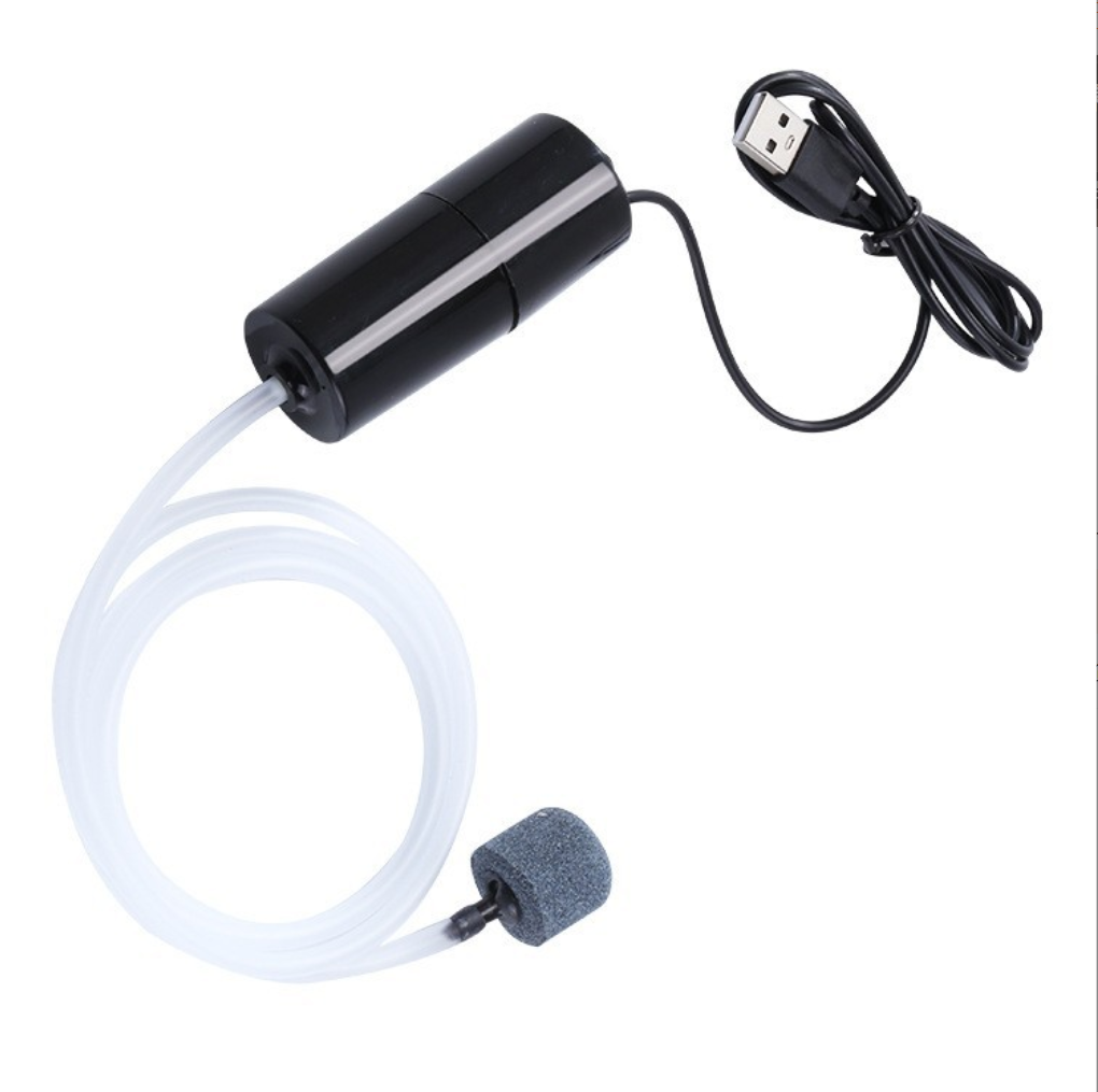 USB Portable Fish Tank Oxygenation Pump, Small USB Oxygen Pump, Ultra-quiet Fishing Oxygenation Machine photo 1