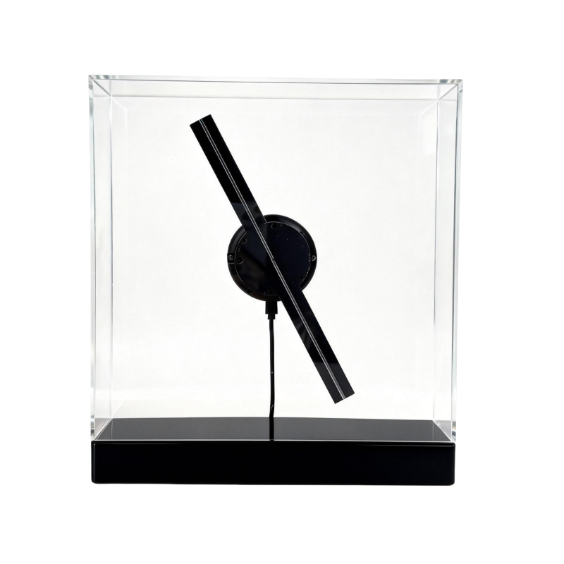 Wiilala Holographic Display Stand 12&20&30cm Naked-eye 3D Holographic Fan Advertising Machine Stereoscopic Floating Light Aerial Projector Gift Light Shopping Mall Home photo 4