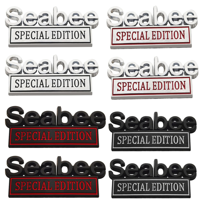 2pack Seabee Special Edition Emblems, Seabee Emblem 3D Badge Decal Car Truck SUV,Refrigerator Sticker,Window Display Stickers,Bicycles, Laptops, Fridges photo 1