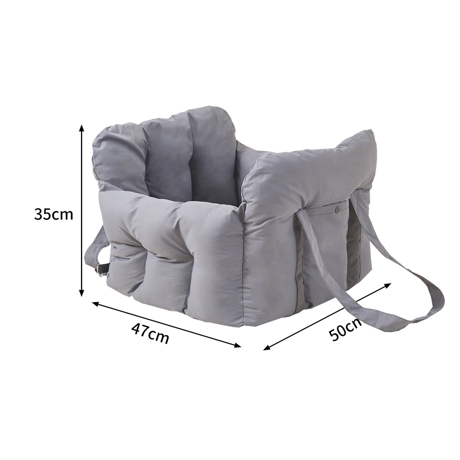 Waterproof Removable Portable Car Safety Seat Bed For Pets photo 2