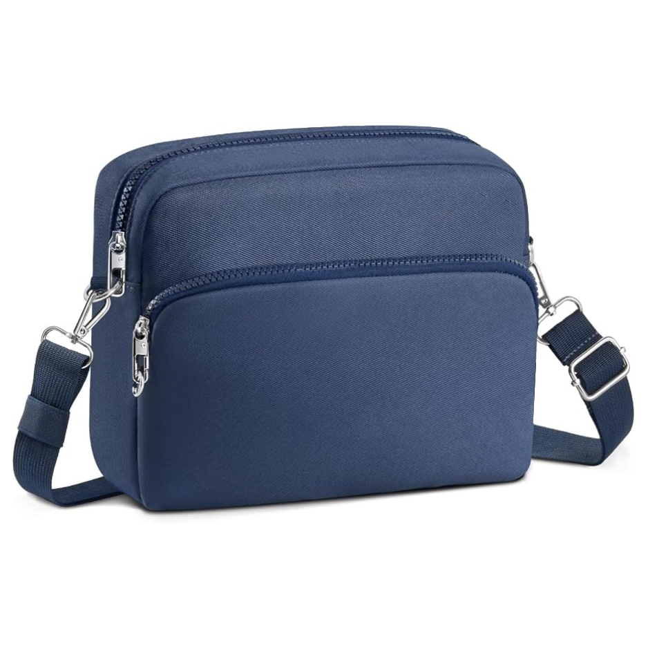 Anti-Theft Crossbody Travel Bag For Women Men, Lightweight Shoulder Bag Classic Design For Trip, Daily Use, Sport photo 4