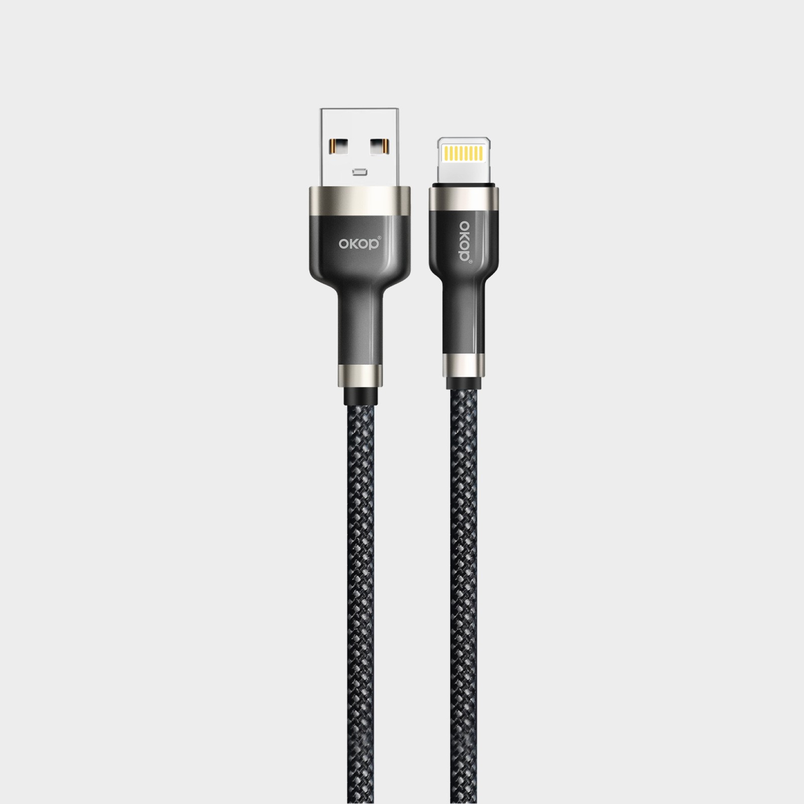 KP-318 Braided 65W Fast-Charging Data Cable Durable Overcharge Protection Type-C Compatible With Apple Android And Huawei photo 8