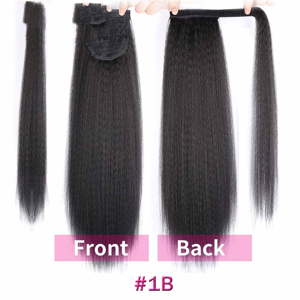 Wig Ladies Corn Whisker Velcro Ponytail photo 2