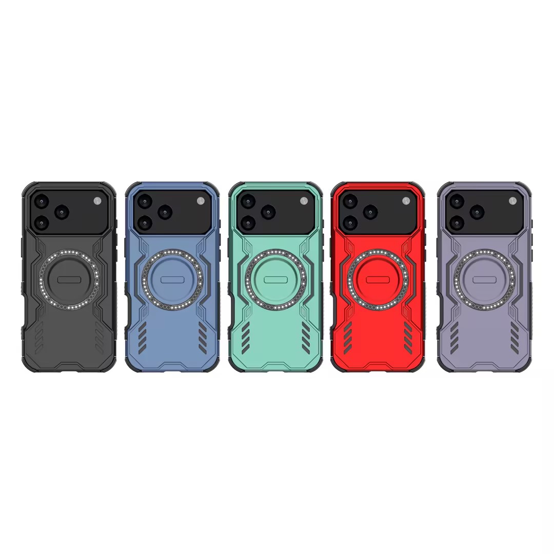 For I Phone 17 Pro Phone Case Cover Shockproof Kickstand Rugged Magnetic photo 6