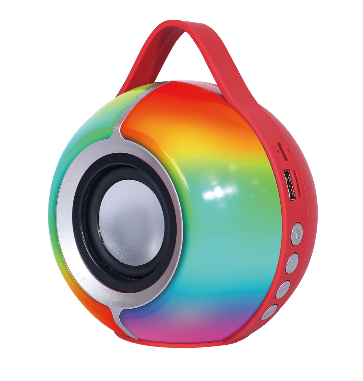 KP-822 Best-selling Wireless Bluetooth Speaker Featuring A Portable Handle Vibrant RGB Lighting And Long Battery Life Factory Stock Available For Outdoor Use photo 2