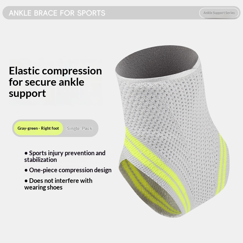 Sports Ankle Brace For Preventing Sprains, Suitable For Basketball And Running, With Fixed Ankle Joint Protection, Straps, Compression, And Breathability photo 3
