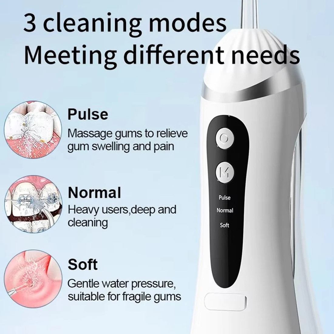 Ultrasonic Tooth Cleaner Electric Dental Scaler Tartar Plaque Calculus Remover photo 1