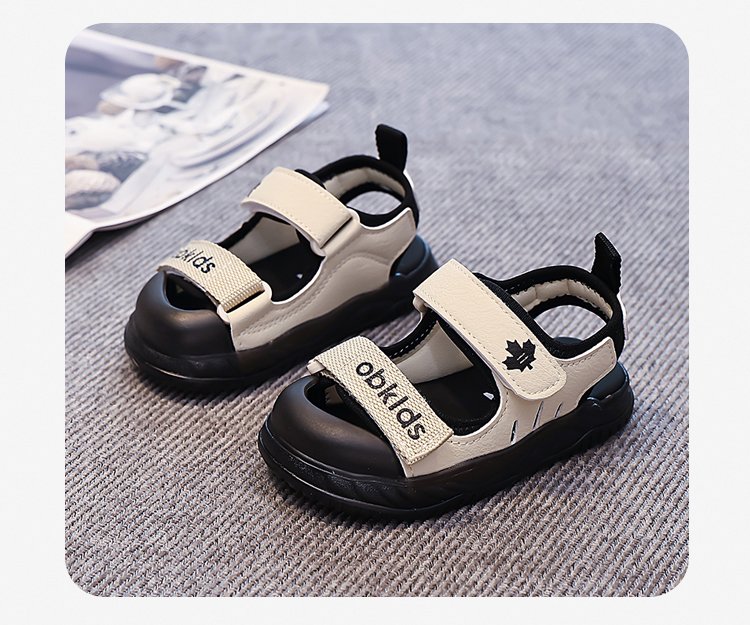 Children's Beach Shoes Summer New Style Medium And Large Children's And Boys' Sandals Velcro Children's Shoes photo 7