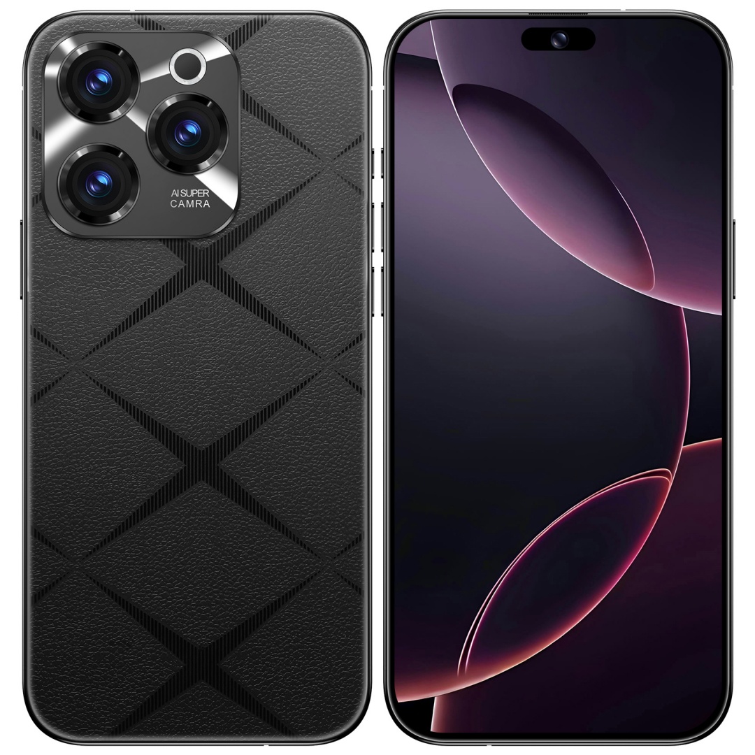 A16 Pro Max Unlocked Phone Ultra 12GB-256GB Smartphone Android 14.0 Phone,6800mAh Battery 5G Dual SIM Dual Standby photo 2