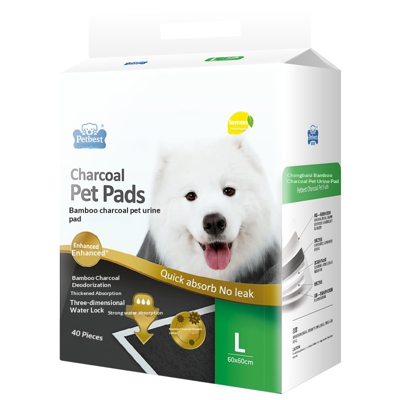 Bamboo Charcoal Absorbent Nursing Pads For Puppies & Kittens, Pet Diaper Mats. photo 3