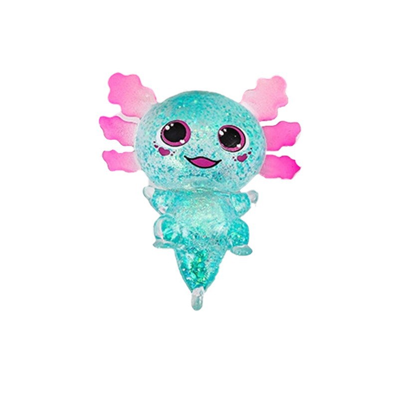 1Pcs Green Animal Miniature Novelty Toy,Glitter Fidget Ball Cute Animal Toy For Adults, Animal Party Favors For Anxiety Relief Home Decor photo 3