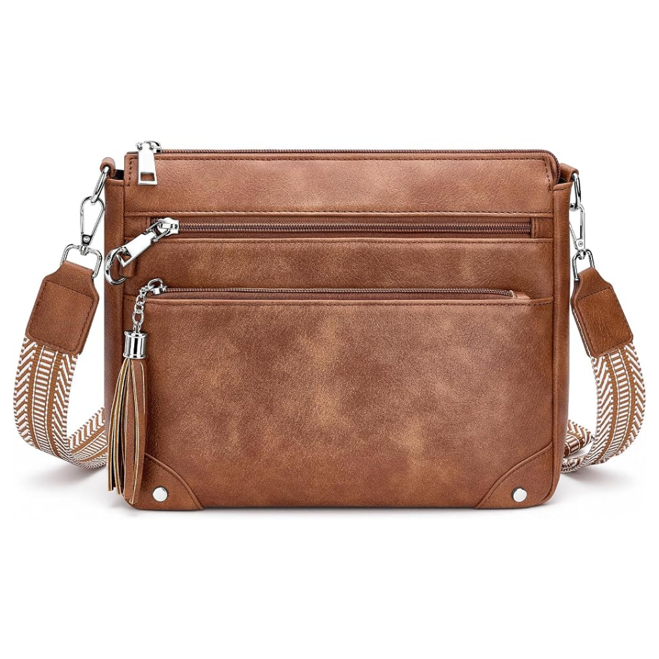 Anti Theft Crossbody Purse For Women RFID Shoulder Bag Travel photo 1