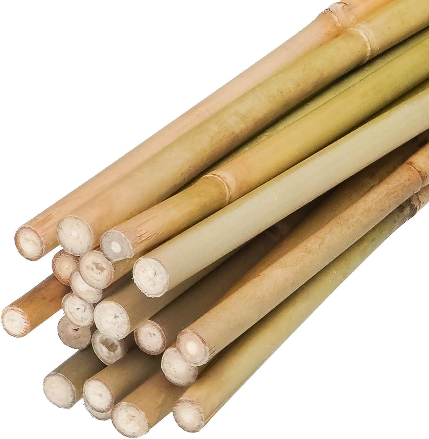 6FT,Diameter 8mm - 10mm Natural Bamboo Plant Stake, Sturdy Bamboo Poles, Durable Plant Bamboo Stake, Garden Climbing Plant Bracket 15pcs. Self-pickup Only photo 4