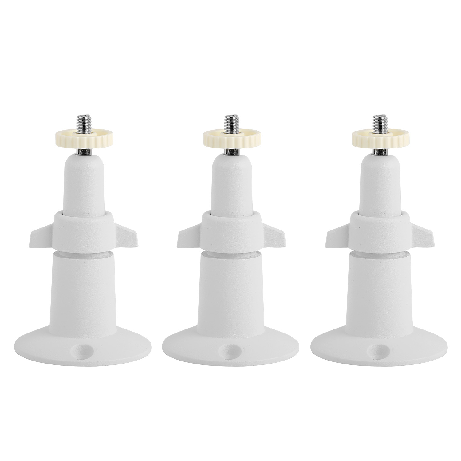 3 Packs  Per Set Security Camera Wall Mount For Arlo 360 Degree Adjustable Camera Holder Garden Patio Screw Mount Universal Fit For  Imperial Standard Screw Interface No Camera photo 5