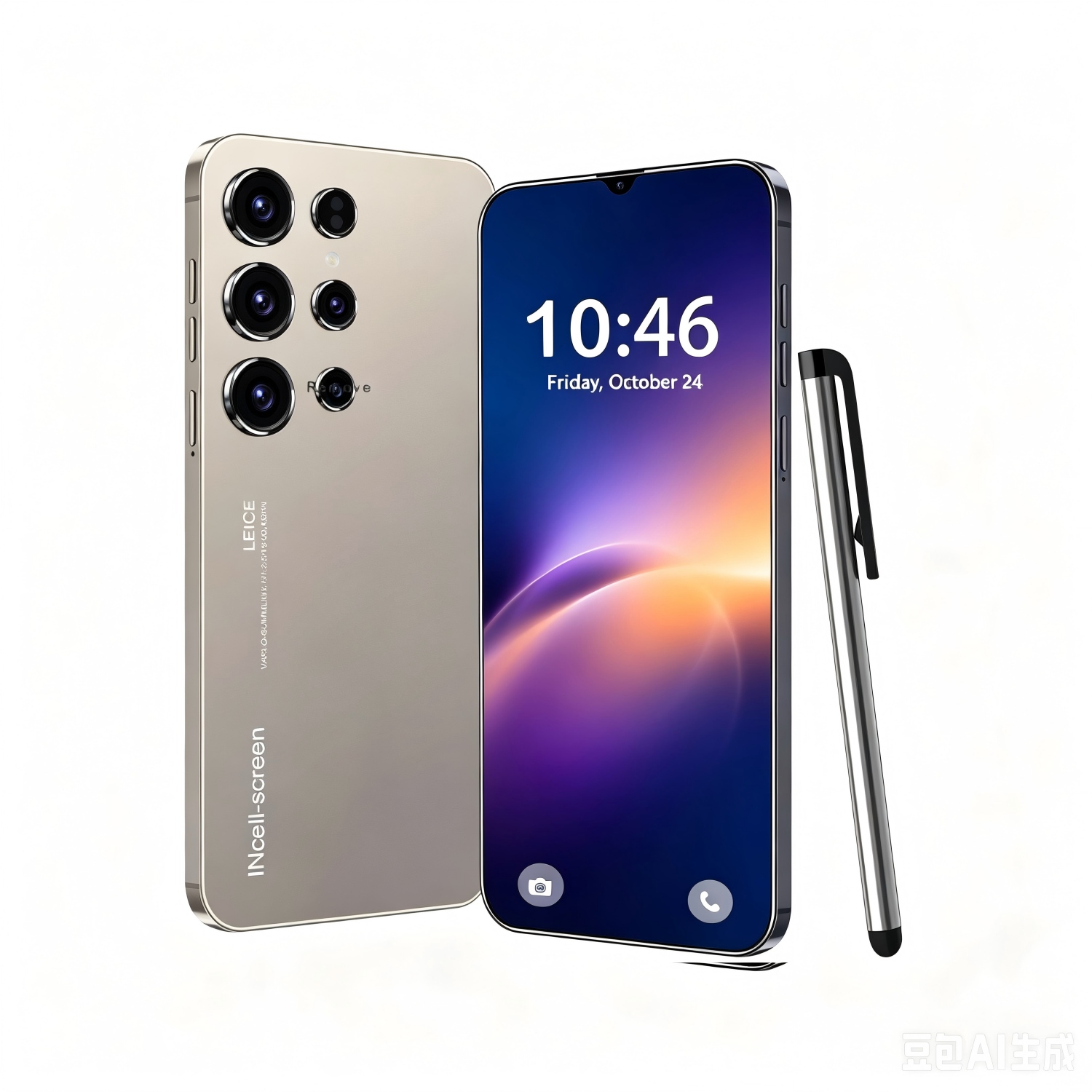 C25 Unlocked Phone, 128GB Smartphone  5G Android 14.0 Cell Phones 6.3HD 6800mAh Dual SIM Dual Standby photo 4