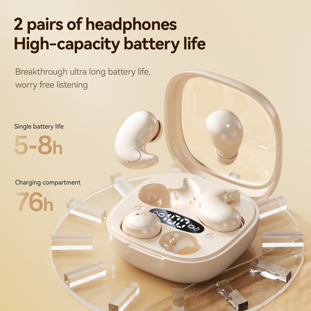 Cross Border Popular M126 2-in-1 Dual Sleep Earphones, Mini Long Battery Life, Ultra-high Sound Quality Wireless Bluetooth Earphones photo 3