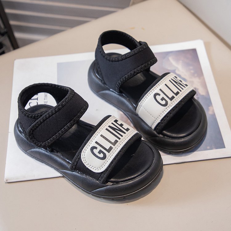 Sandals, Soft Soled Children's Beach Shoes, Summer New Fashionable Sandals, Lightweight And Non Slip Sports Sandals photo 1