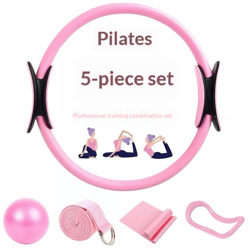 Cross-Border Pilates Circle Special Yoga Resistance Circle Leg Muscle Training Equipment Exercise Limb Strength Puller photo 5