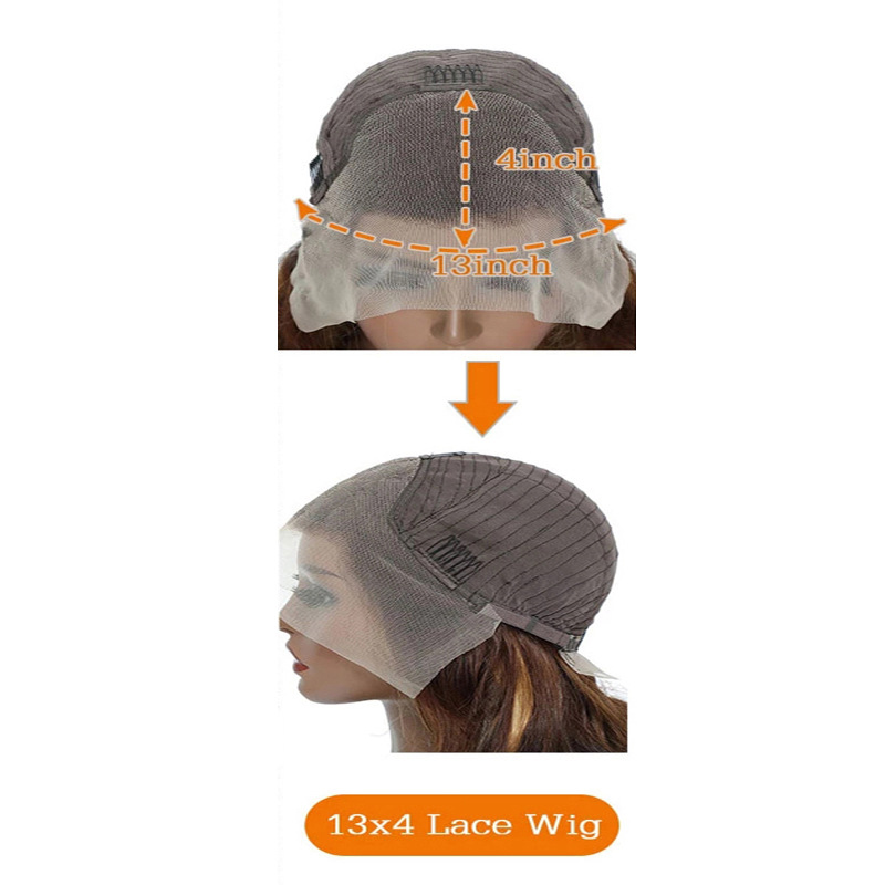 Wig Front Lace P4 27 Real Hair Headgear photo 4