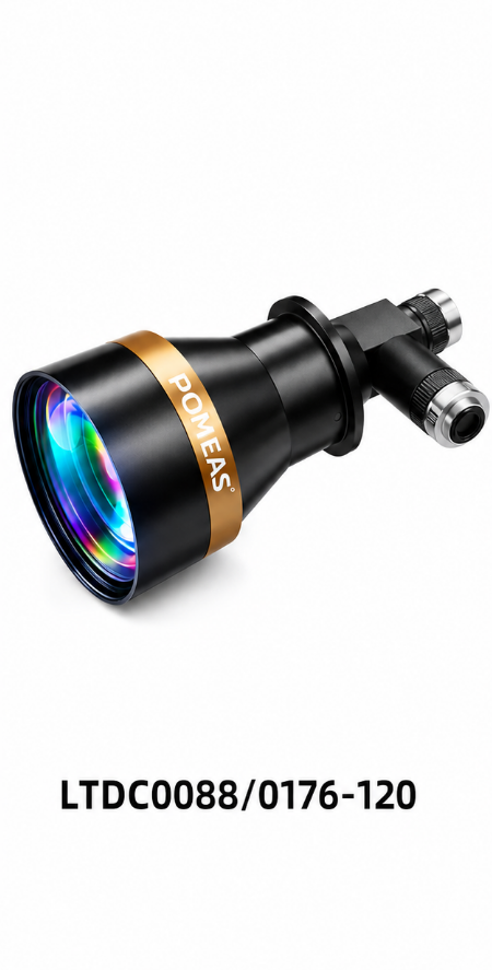 0.088X 0.176X Dual Magnification Bi-Telecentric Lens For Machine Vision Measurement And Inspection photo 2