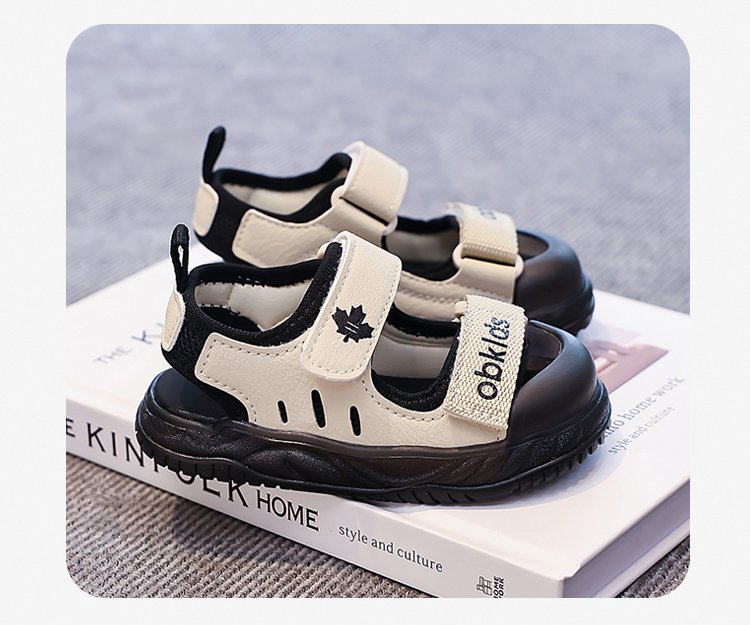 Children's Beach Shoes Summer New Style Medium And Large Children's And Boys' Sandals Velcro Children's Shoes photo 6
