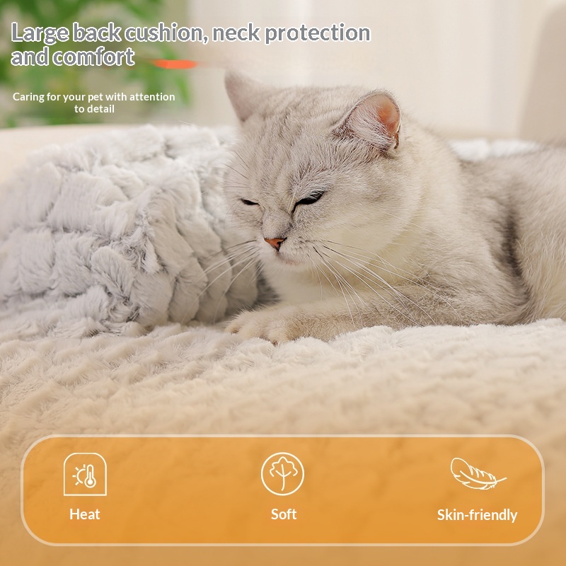 Cat Nest Winter Warm Sofa Cushion Extra Large Outdoor Dog Nest Cat Nest Cage Special Cross-Border Pet Supplies photo 2