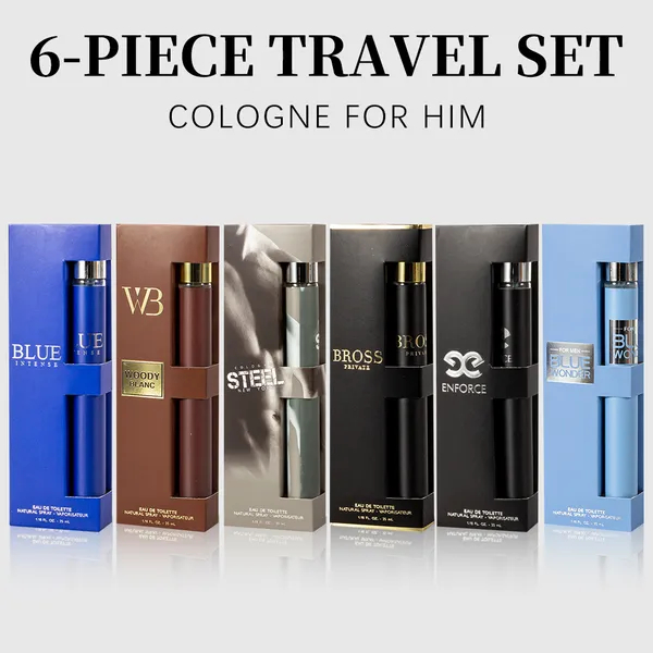 6pcs Set, 1.18fl.oz 35ml Each Bottle, Men's Eau De Toilette Spray, Long-Lasting Perfume, 6 Different Scent, Perfect For Dating, Daily Life, Parties, Gift Giving photo 3