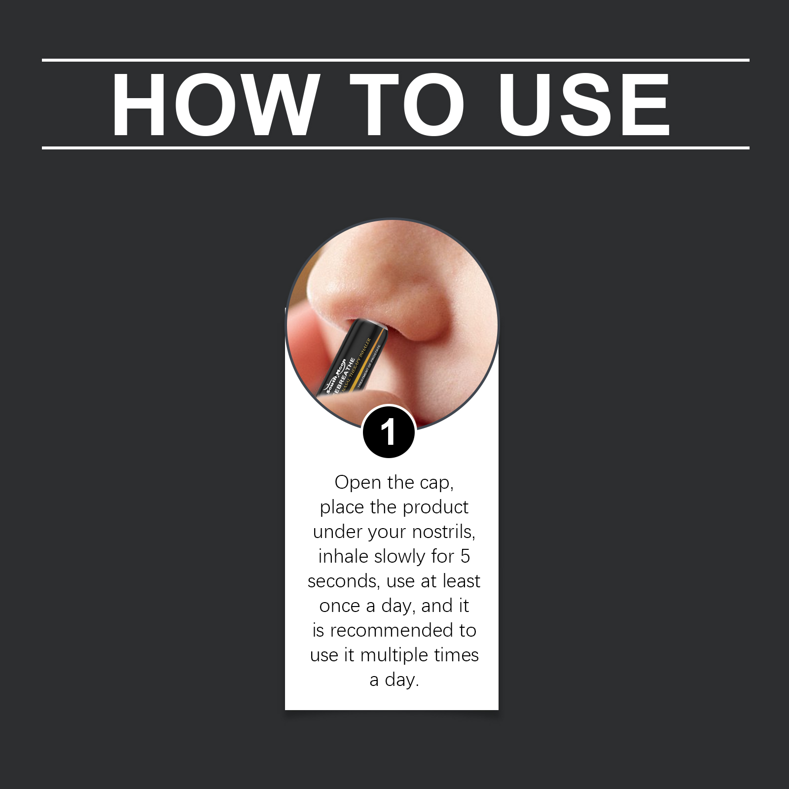 Men S Relaxing Inhalation Stick 1.8ml Box photo 3