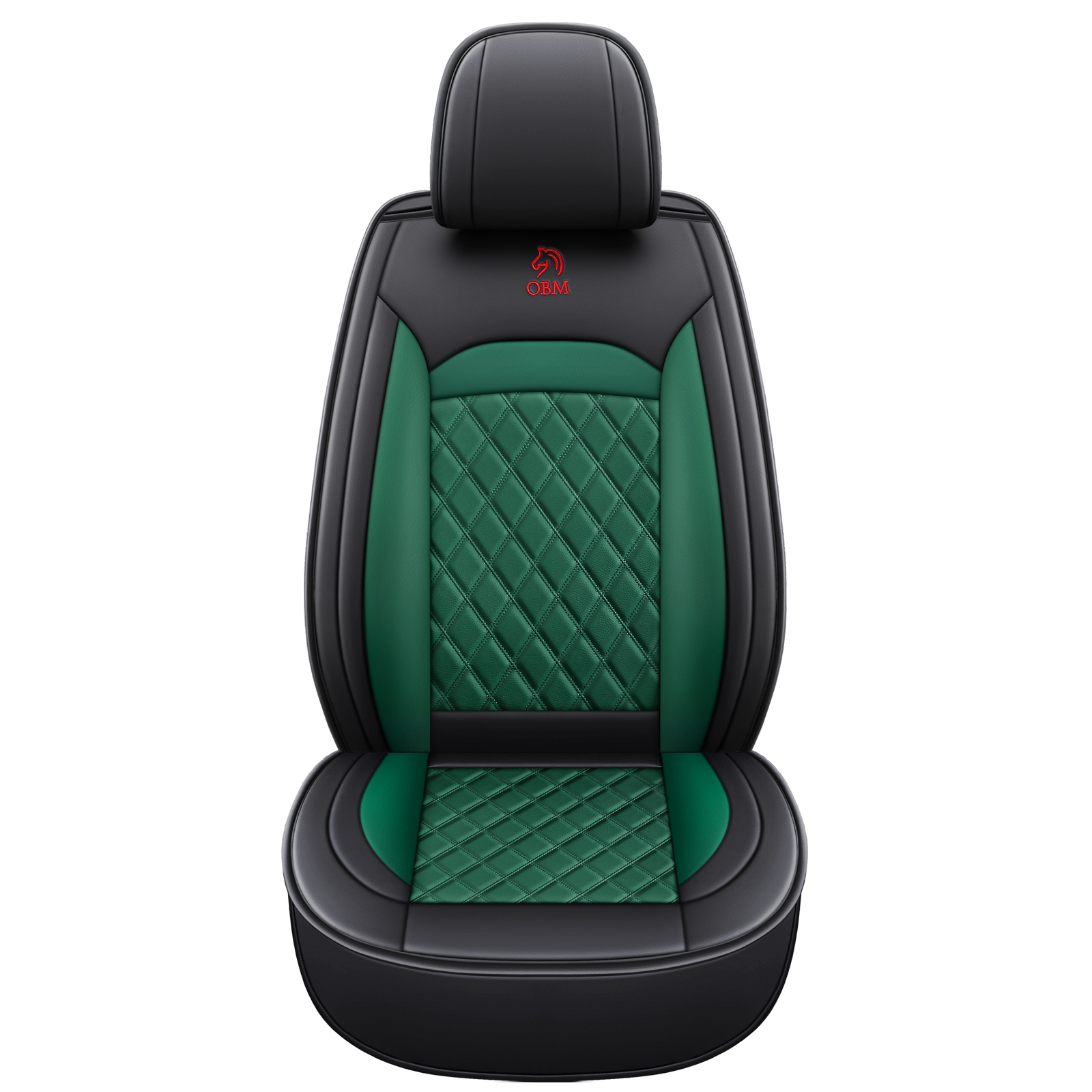 Diamond-pattern Full-coverage Car Seat Covers Lo Go Customizable photo 6