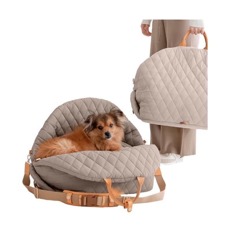 3-in-1 Cotton Multipurpose Pet Carrier & Car Seat. photo 7