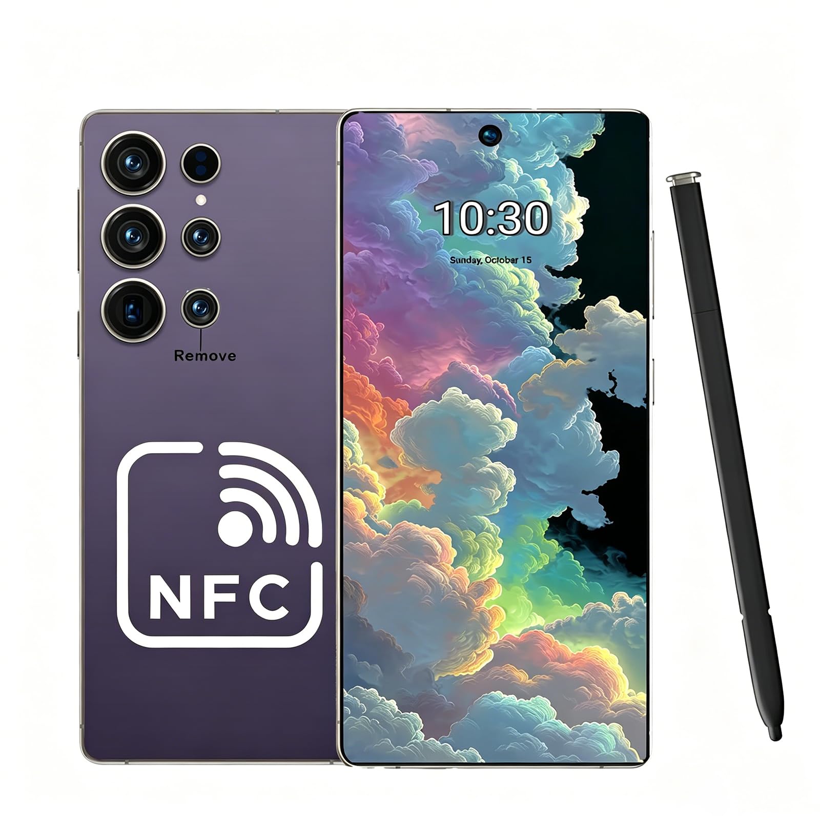 C25 Ultra Unlocked Phone With NFC12-512GB Smartphone 8000mAh 6.9 HD Large Screen Android 15 Cell Phone 5G  Built In Pen Dual SIM photo 2