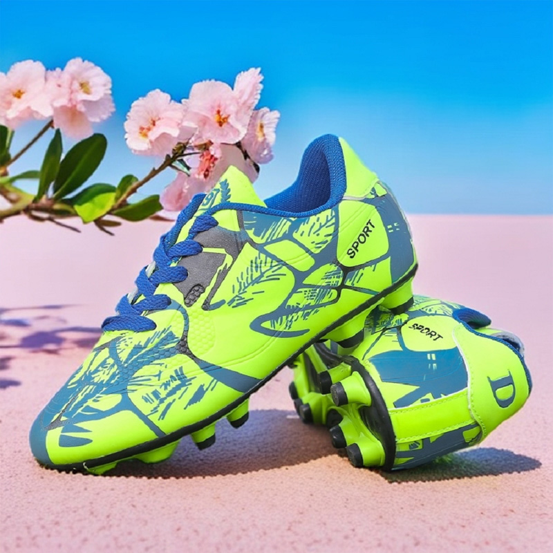36-45 Football Shoes Sneakers Men Women,Low Top Spike Cleats Football Boots Youth Kids,Soccer Athletics Training Shoes Boys Girls,Unisex photo 5