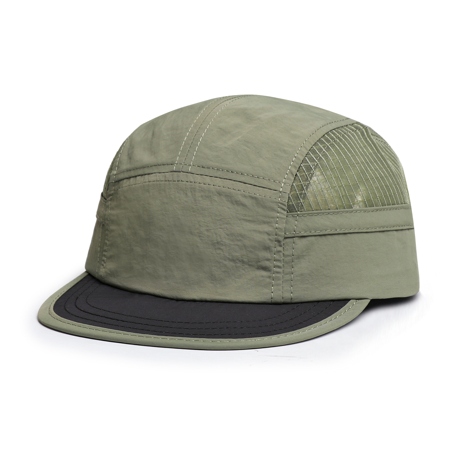 Summer Men's And Women's Identical Lightweight, Quick-drying, Flat-brimmed Mesh Ventilated Outdoor Activity Baseball Cap Suitable For Hiking And Daily Use photo 4