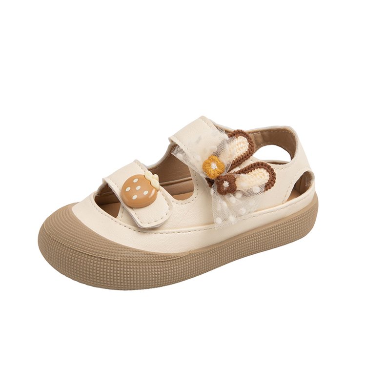 Girl Baby Cute Pendant Sandals Summer New Children's Princess Shoes Baotou Little Girl Soft Soled Shoes photo 3