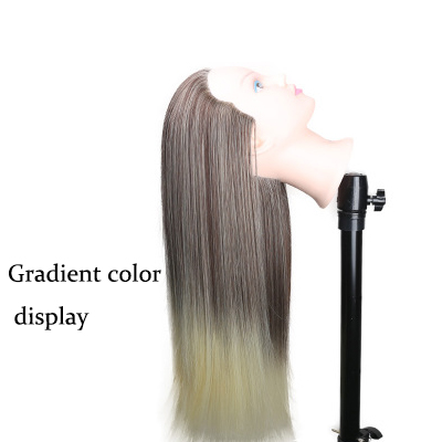Wig Head Mold Color Head Mold Training Head Coil Hair Braided Hair Mold Head photo 1