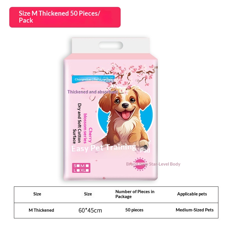 Disposable Pet Pee Pads For Dogs, Absorbent Diaper Mats photo 3