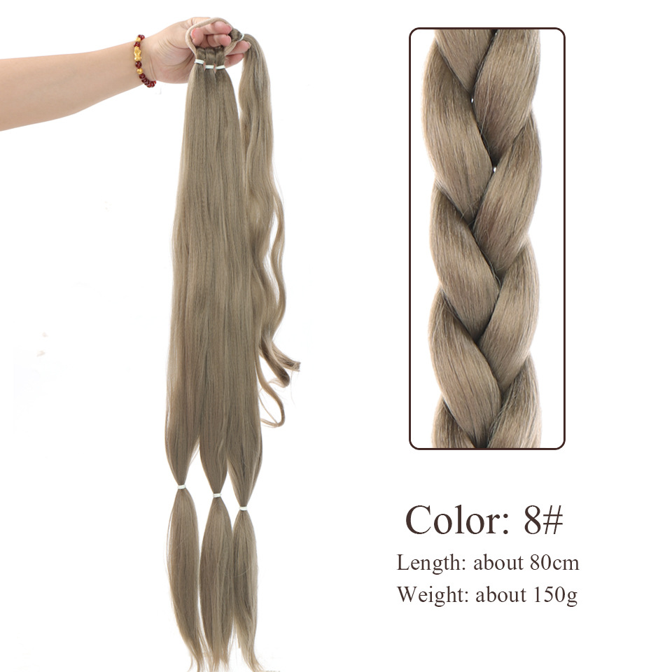 Wig Horsetail European Beauty Long Hair Winding photo 6
