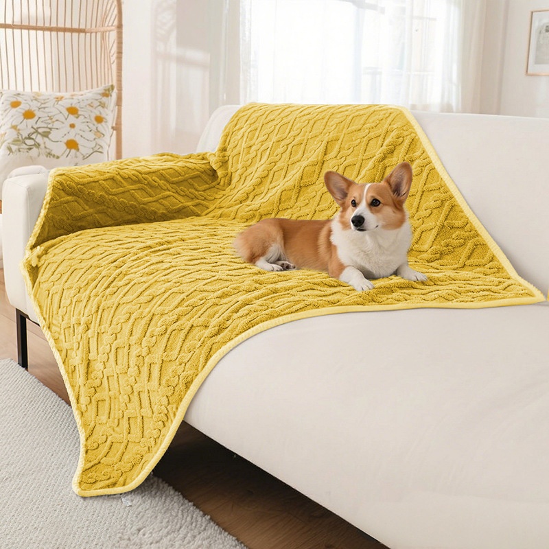 Thick Plush Waterproof Non-Slip Pet Pee Mat Cover For Cats & Dogs photo 7