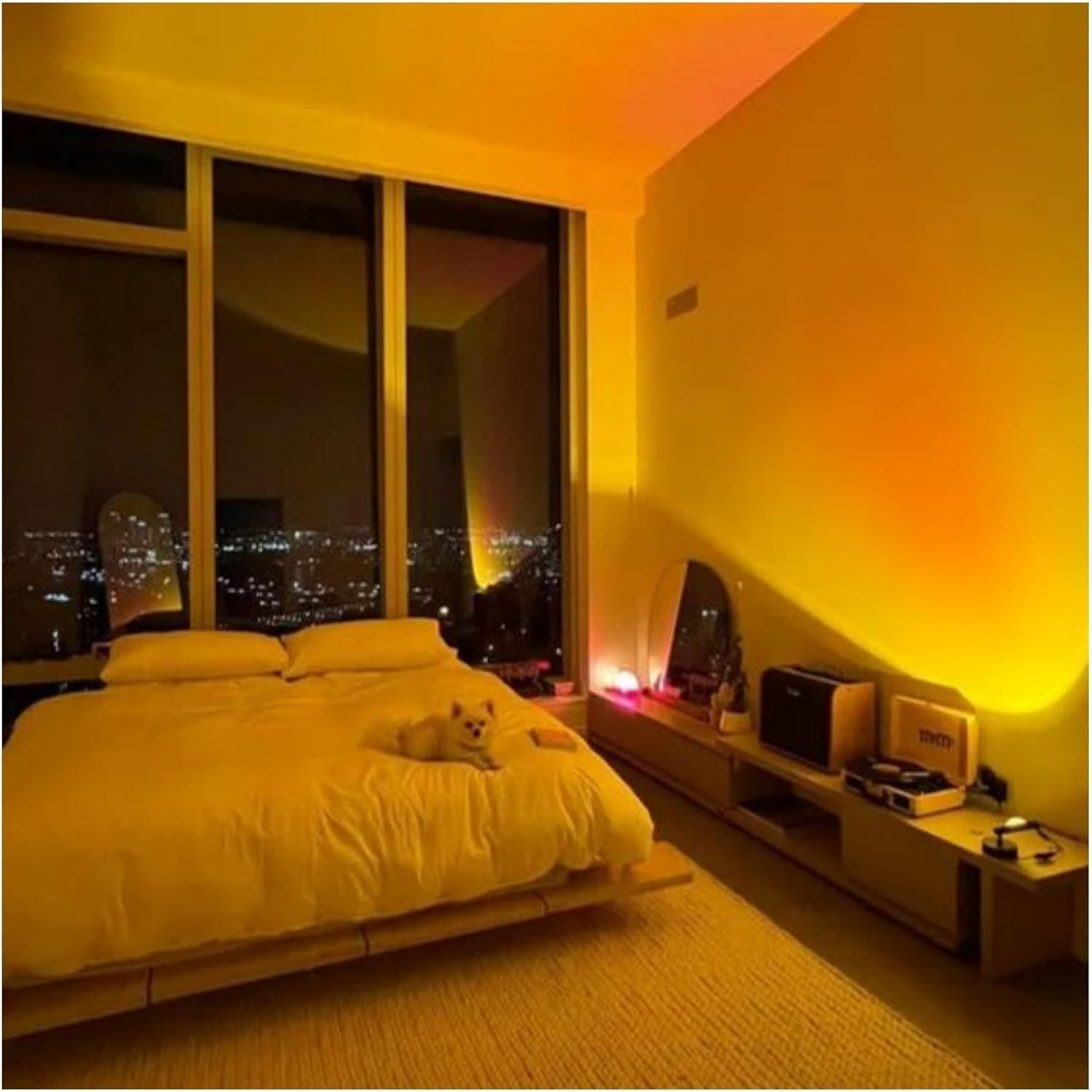 Sunset Lamp Projector Sun Lamp Projector Sunset Light 360 Rotation Lights Sunset Lamp For Bedroom Decor And Aesthetic Room Decor Gifts For Women photo 3