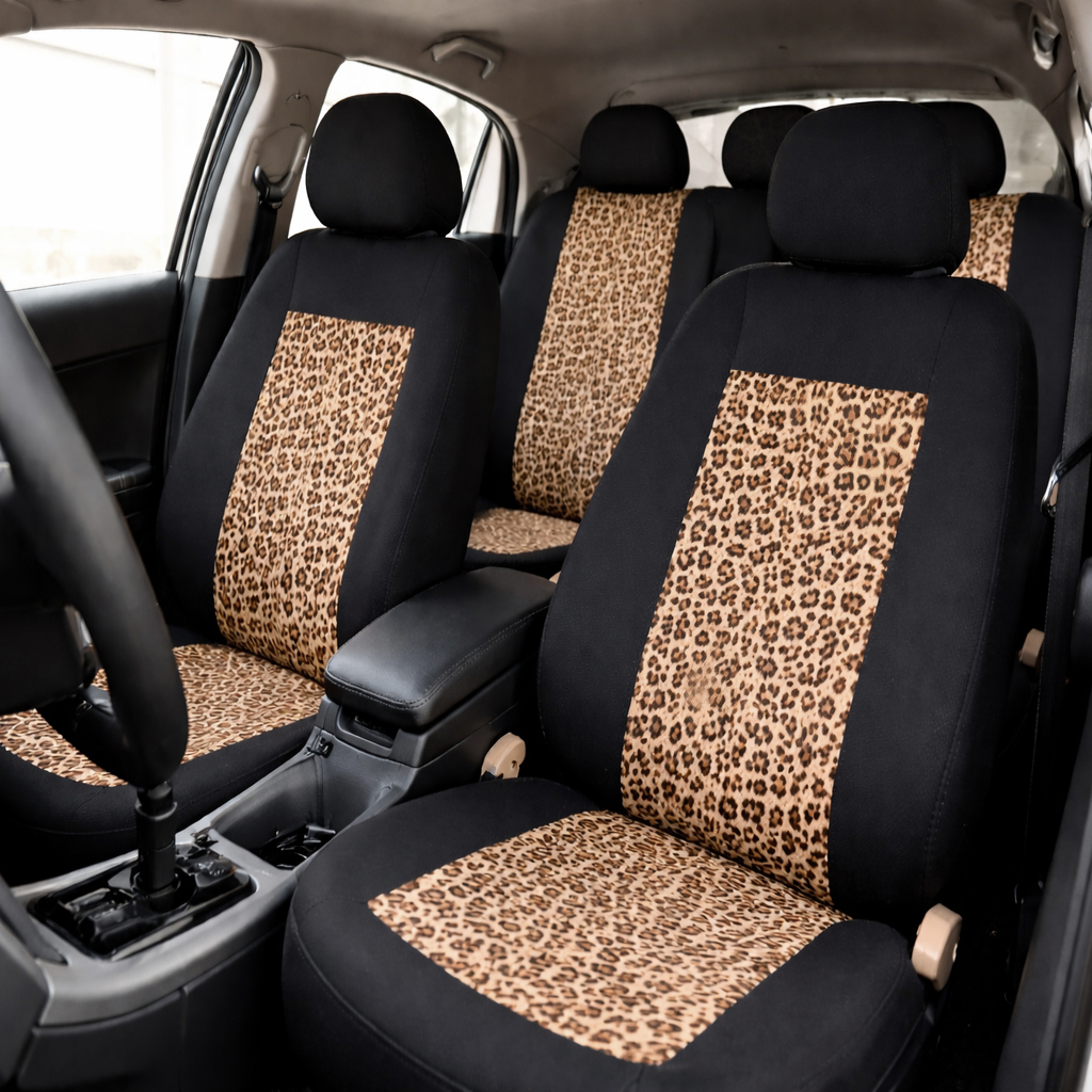 5-Seat Car Seat Cover, Classic And Timeless Design, Thin 2mm Thickness, Suitable For All Seasons photo 2