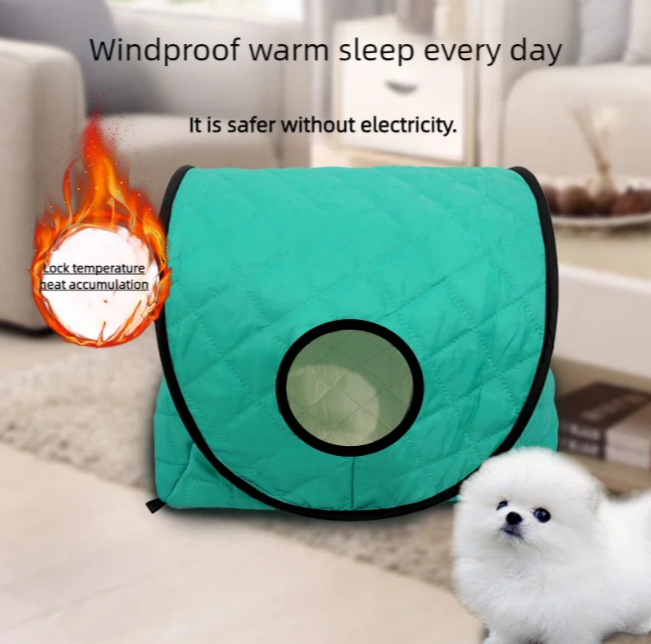 Factory Direct Sales  Foldable, Windproof, And Insulated Cat Beds, Rabbit Beds, Dog Beds, Hamster Beds, Pet Supplies, Tents, And Cat Cages photo 1
